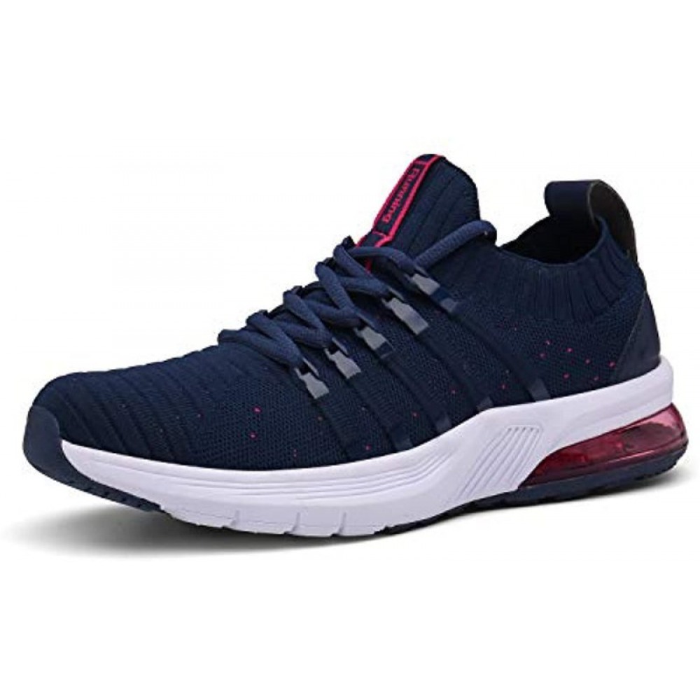 Sport Trail Running Shoes Blue Rose Red